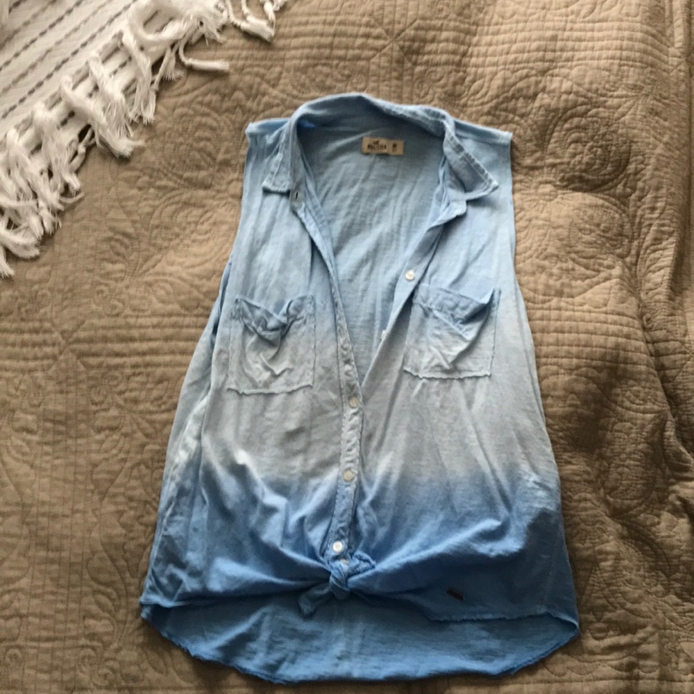 Hollister Ombré Sleeveless Tank
